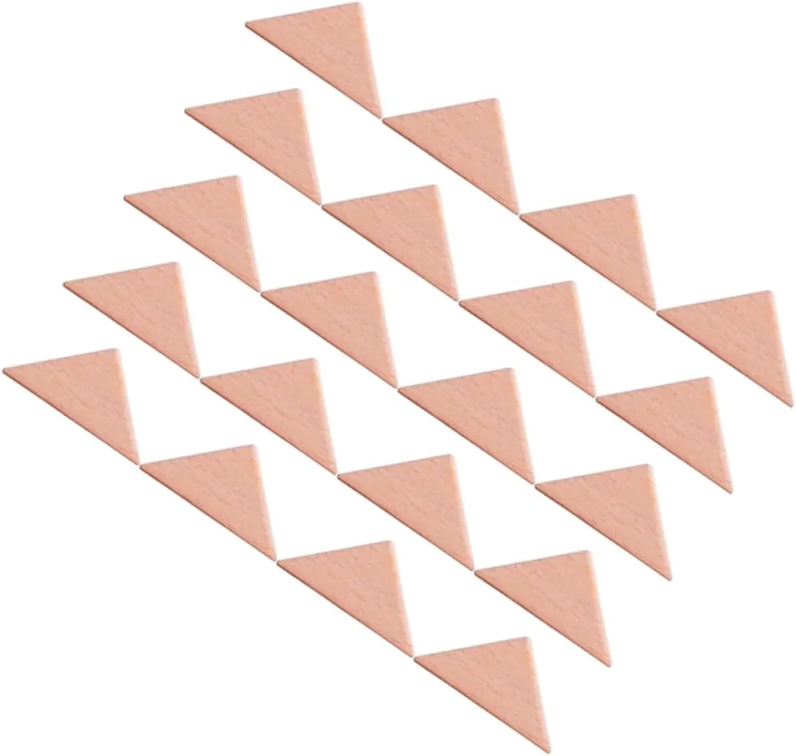 SUPVOX 20pcs Building Blocks Early Education for Big Triangle Design for Creative Play Outdoors