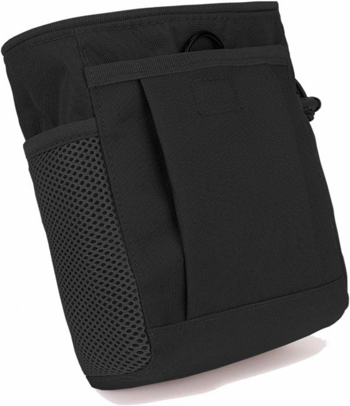 Tactical Molle Dump Pouch Utility Drawstring Magazine Recovery Ammo Bag Belt Pouches for Outdoor Sports Cycling Paintball Hunting Gear EDC Drop Bag