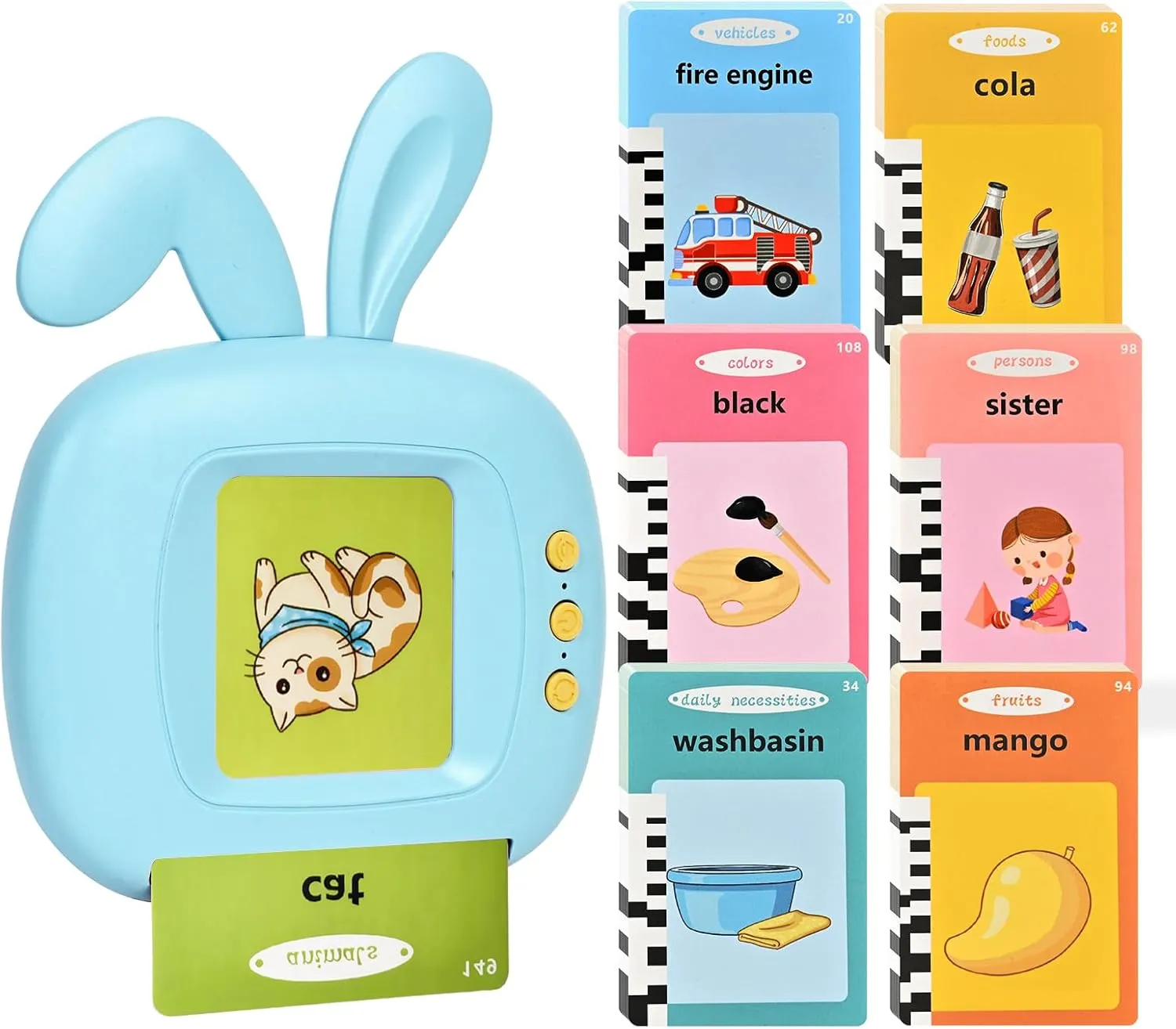 Talking Flash Cards for Toddlers Learning Toys for 3 4 5 6 Year Old Boys and Girls,Toddler Toys Flash Cards for Kids Educational Learning Toys with 224 Sight Words for Preschool, Kindergarten