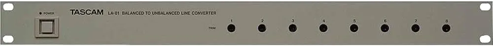 Tascam LA81 Bal To Unbal Line Amp