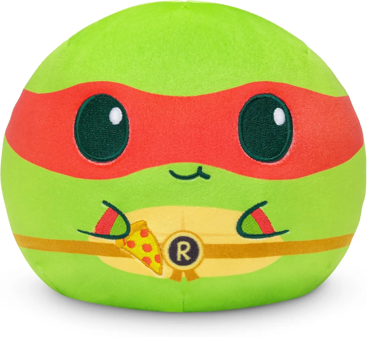 TeeTurtle Teenage Mutant Ninja Turtles 6" Reversible Plushie - Raphael - Cute Kawaii Soft Stuffed Animal