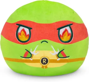 TeeTurtle Teenage Mutant Ninja Turtles 6" Reversible Plushie - Raphael - Cute Kawaii Soft Stuffed Animal