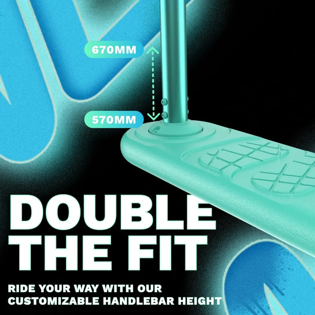 The Indo Trick Scooter - Stunt Scooter for Teens, Kids and Adults - Trampoline Scooter to Practice Pro Scooter Tricks - Indoors and Outdoors Scooter - Professionals and Beginners