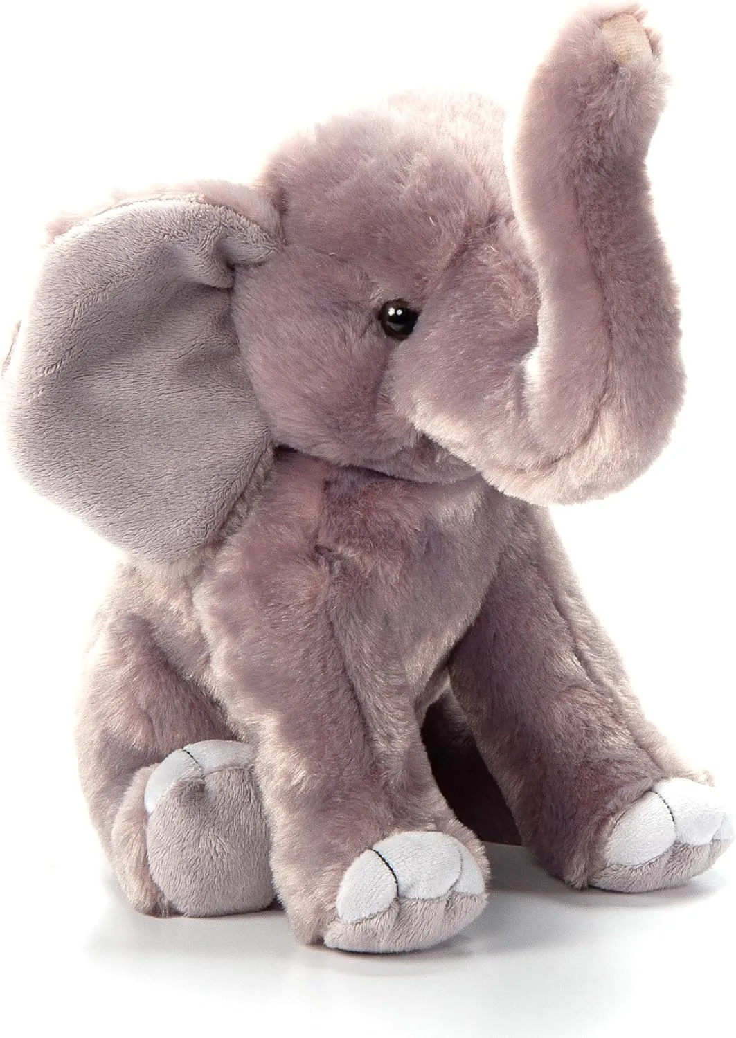 The Petting Zoo African Elephant Stuffed Animal Plushie, Gifts for Kids, Wild Onez Safari Animals, Elephant Plush Toy 12 Inches