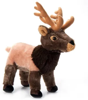 The Petting Zoo Elk Stuffed Animal Plushie, Gifts for Kids, Wild Onez Wildlife Animals, Elk Plush Toy 12 Inches