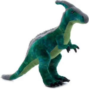 The Petting Zoo Parasaurolophus Stuffed Animal Plushie, Dinosaur Animals, ZOOLOGEE Dinosaur Plush Toy 19 inches
