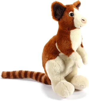The Petting Zoo Tree Kangaroo Stuffed Animal Plushie, Gifts for Kids, Wild Onez Zoo Animals, Tree Kangaroo Plush Toy 12 inches