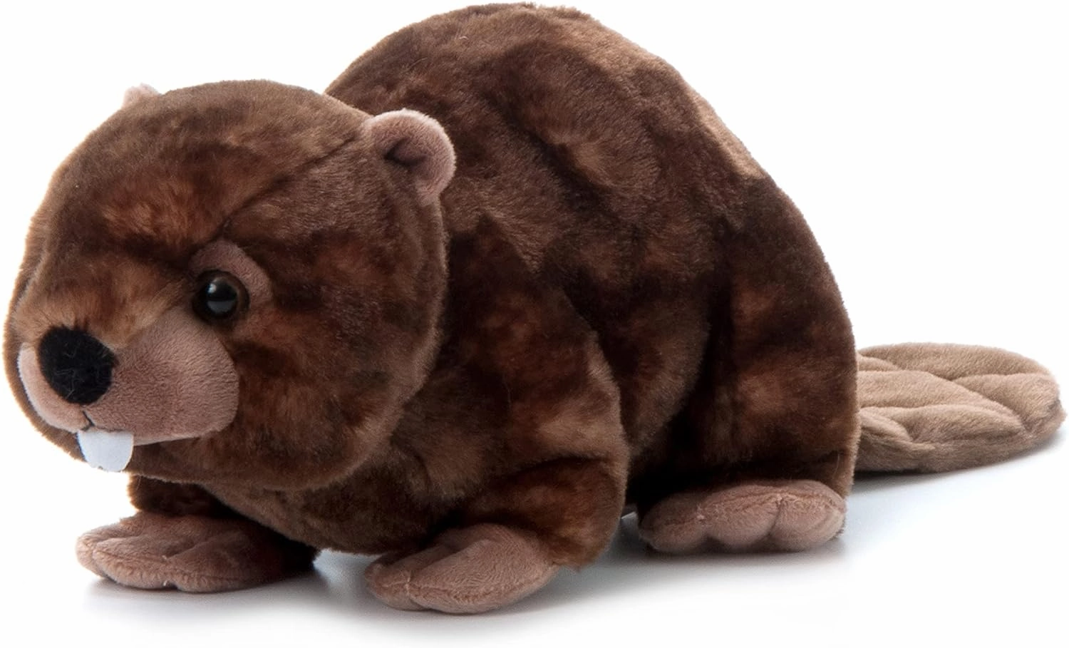 The Petting Zoo Beaver Stuffed Animal, Gifts for Kids, Wild Onez Zoo Animals, Beaver Plush Toy 12 inches