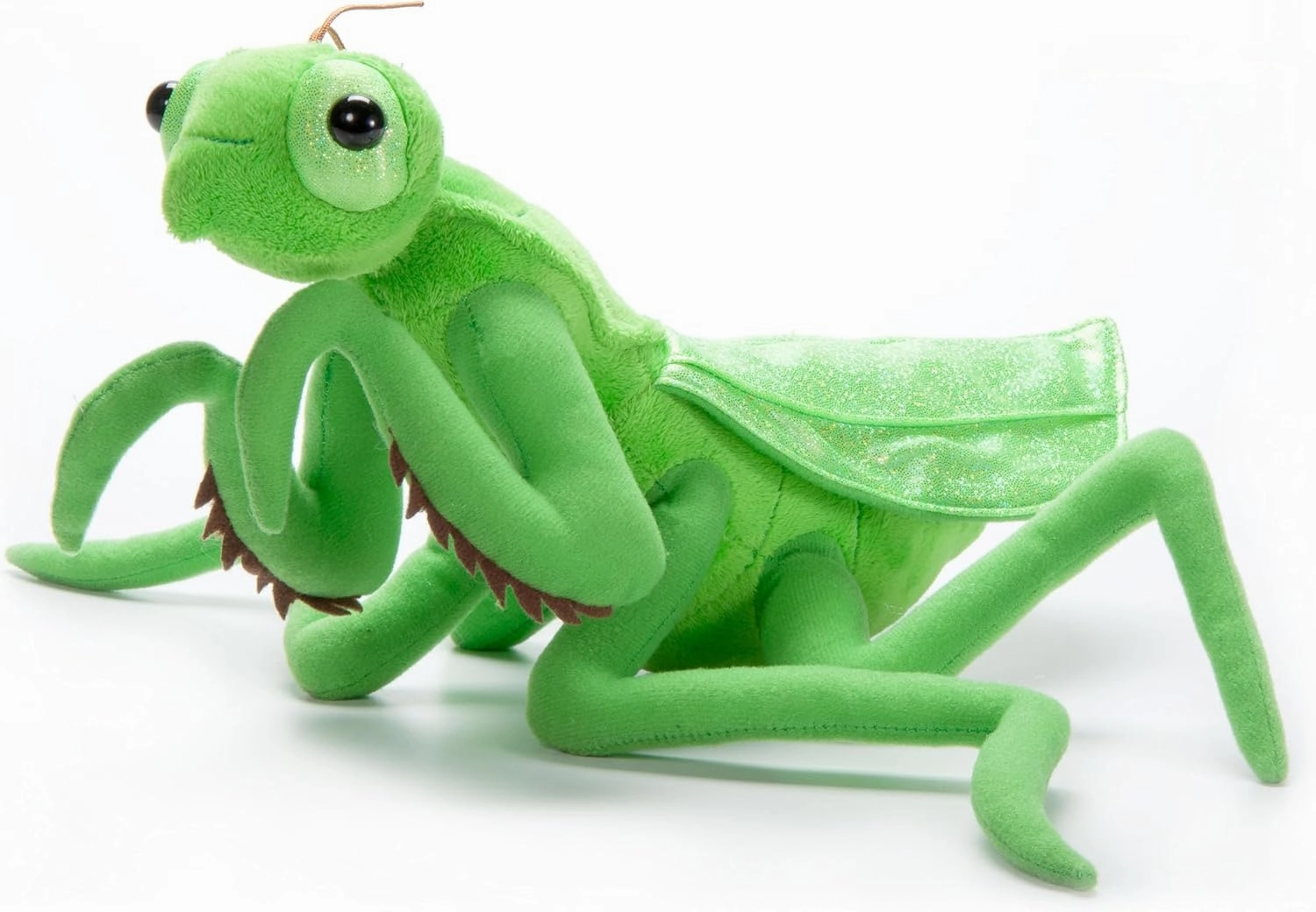 The Petting Zoo Praying Mantis Stuffed Animal Plushie, Gifts for Kids, Wild Onez Insect Animals, Green Praying Mantis Plush Toy, 12 inches