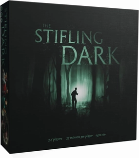 The Stifling Dark - Base Game, Horror Strategy Board Game, One Vs Many, Hidden Movement, Survival, Ages 14 , 2-5 Players