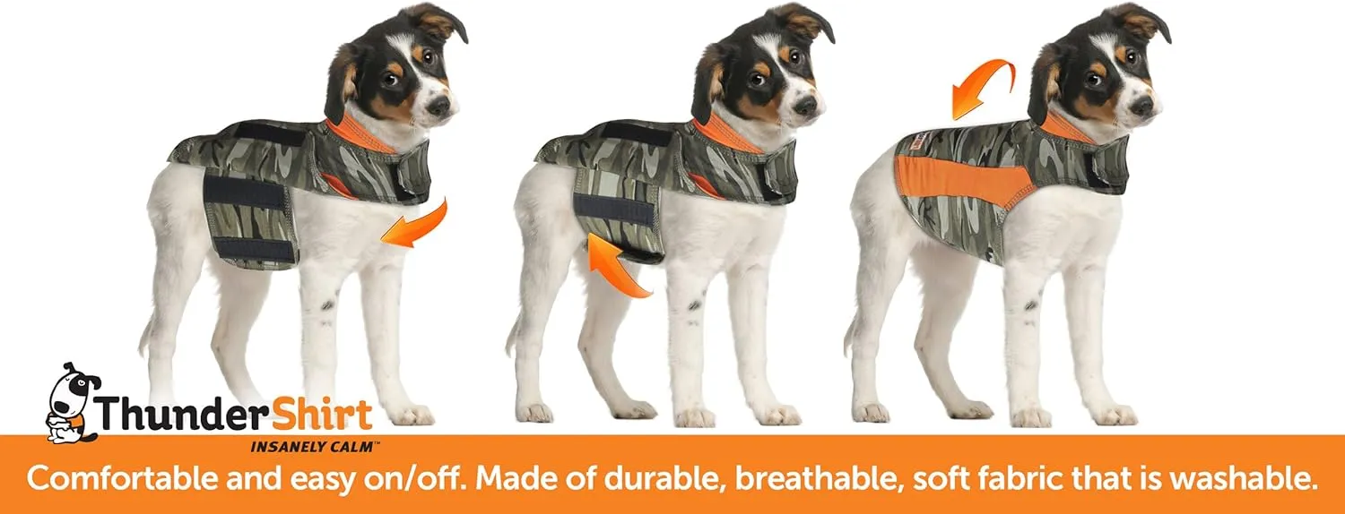 ThunderShirt for Dogs, XX Small, Blue Polo - Dog Anxiety Relief Calming Vest