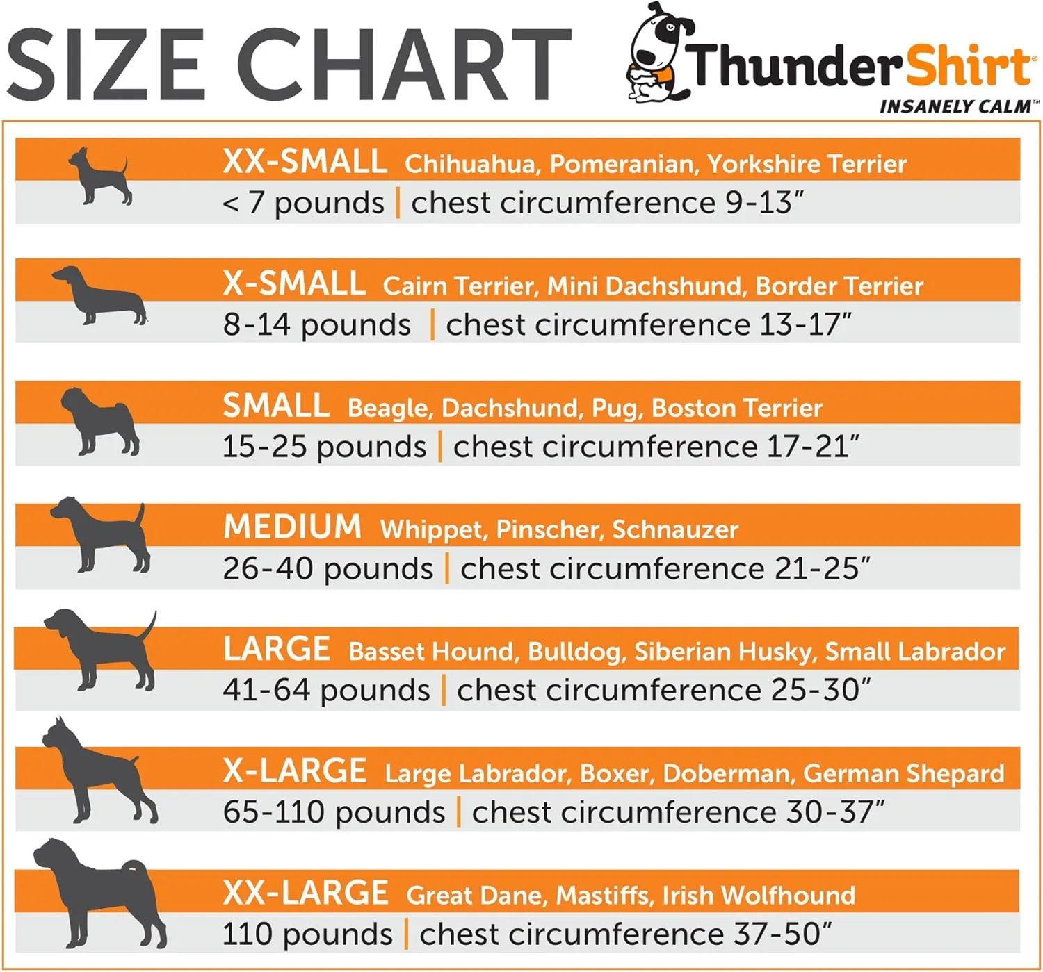 ThunderShirt for Dogs, XX Small, Blue Polo - Dog Anxiety Relief Calming Vest