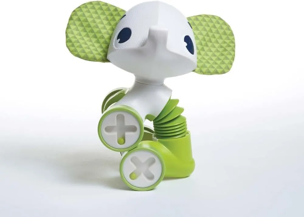 Tiny Love Samuel Elephant Rolling Toy - White, Black, Pink