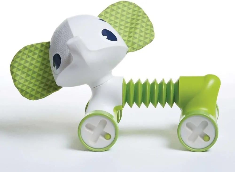 Tiny Love Samuel Elephant Rolling Toy - White, Black, Pink