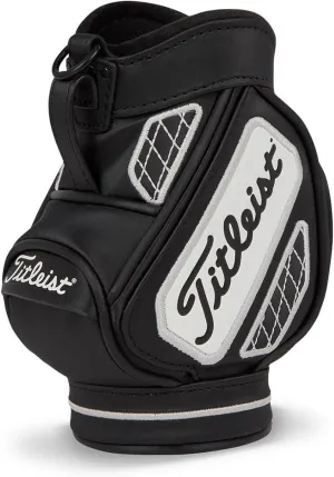 Titleist Desk Caddy (Black/White, 5.9"x3.6") 2025 Mini Display Bag