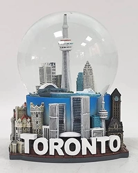 Toronto 3D Snow Globe Souvenir Ornament for Home, Car, Gift for Women, Kids, Girls, Granddaughter - 3 ' T