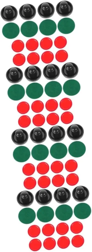 Totority Air Hockey Accessories Hockey Pucks Replacement Ice Hockey Paddles Plastic Ice Hockey Supplies Hockey