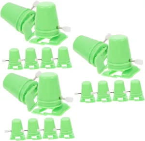 Toyvian 3sets Wind-up Mechanism DIY Toy Parts Clockwork Movement for Toy Making Compact Movement Mechanism 6pcs*3