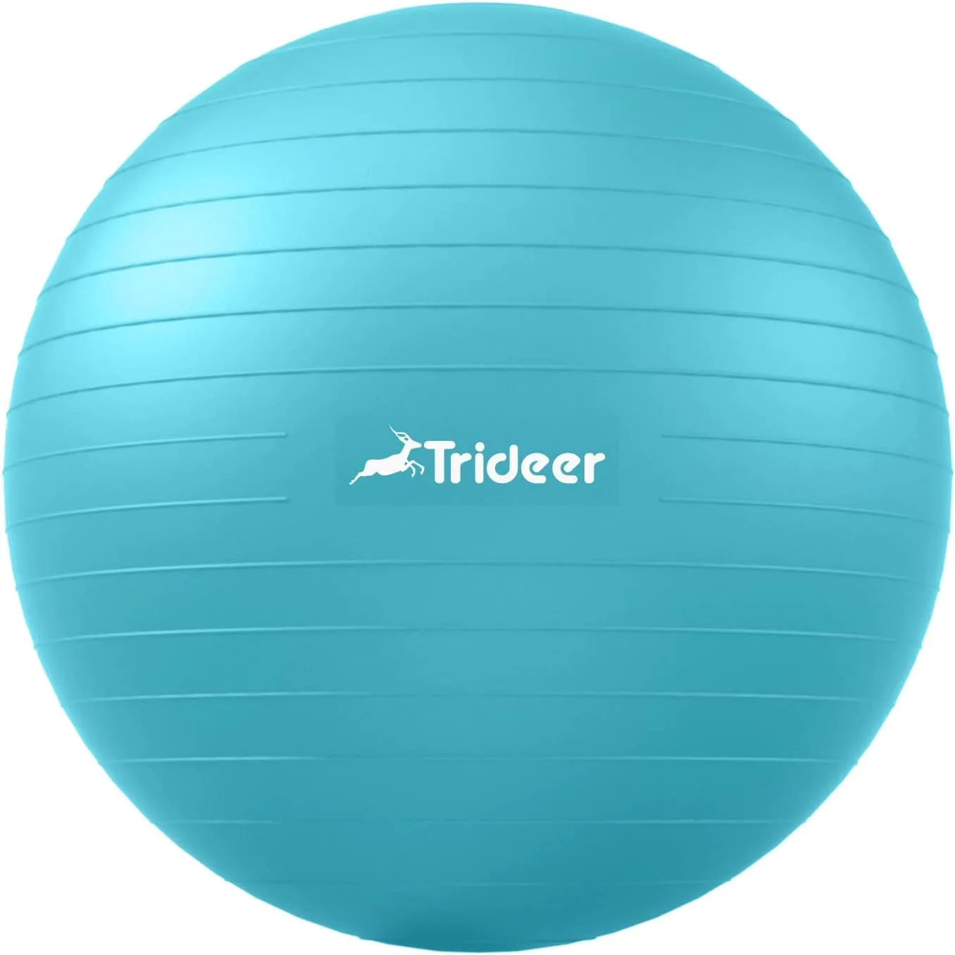 Trideer Extra Thick Yoga Ball Exercise Ball, 5 Sizes Gym Ball, Heavy Duty Ball Chair for Balance, Stability, Pregnancy, Quick Pump Included