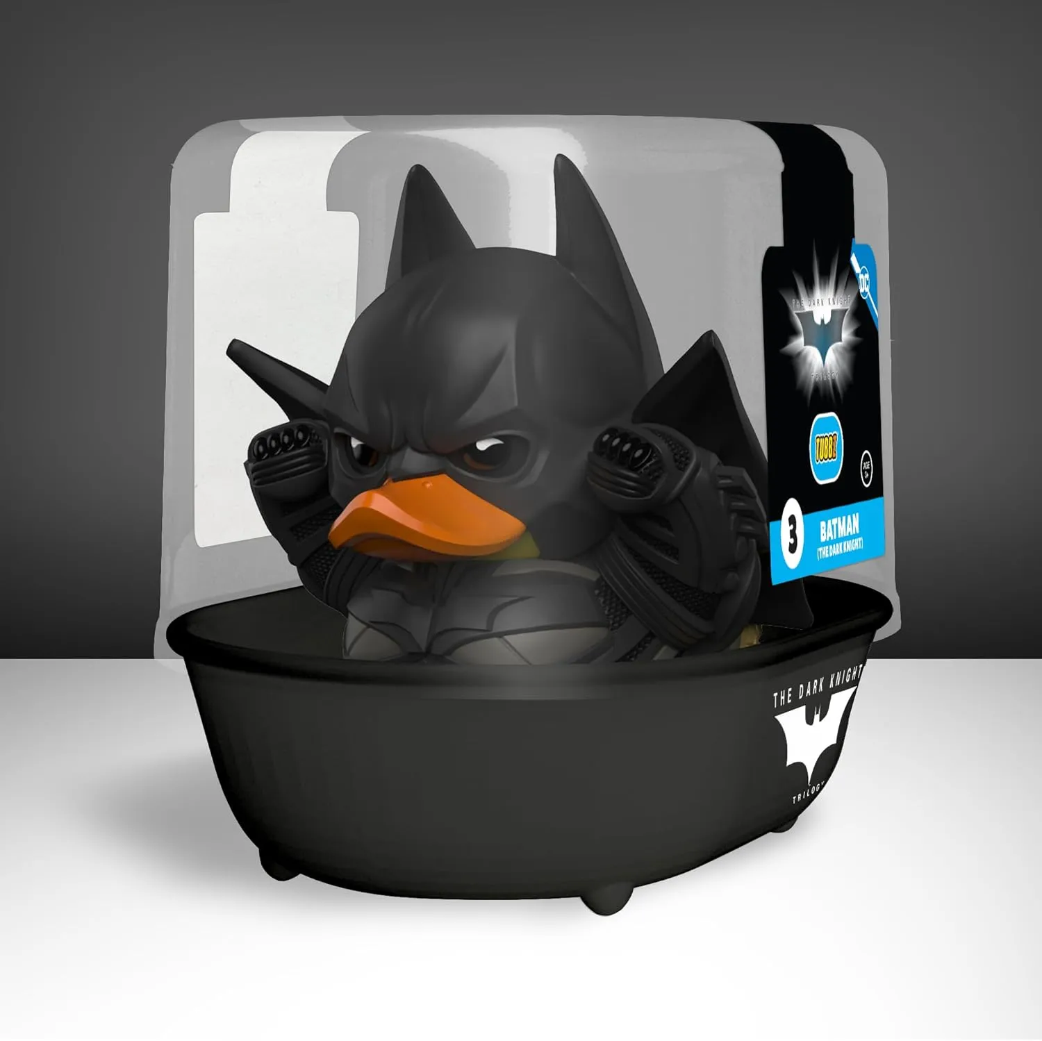 TUBBZ First Edition: Batman The Dark Knight - Batman Cosplaying Rubber Duck Vinyl Figure