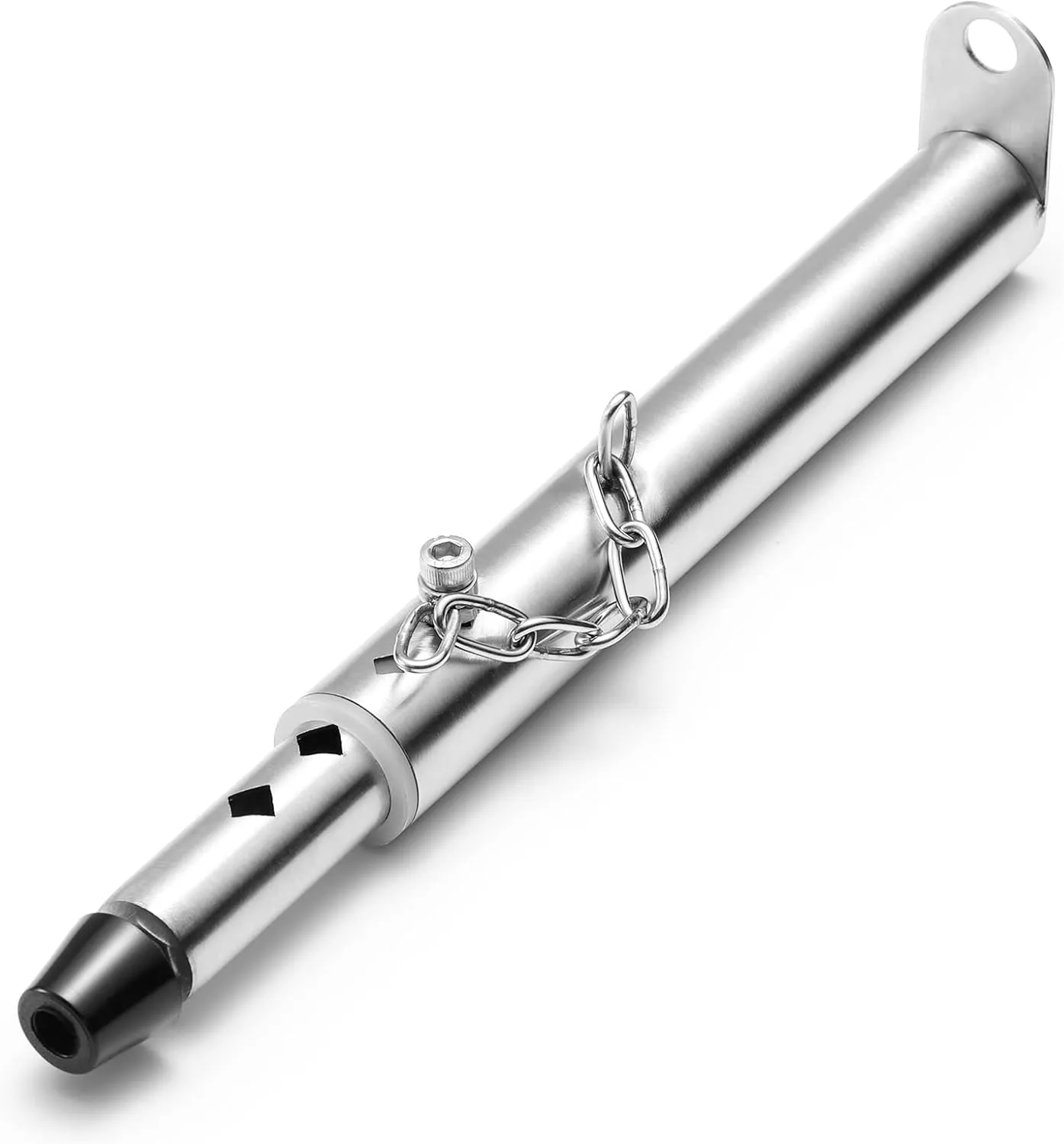 TURBRO Adjustable Window Security Lock Bar, Sliding Door Jammer, Extendable from 7.5" to 13.5" for Sliding Windows with AC Unit Installed, Stainless Steel