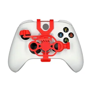 TXW Mini Racing Steering Wheel for Xbox ONE X/S/Elite Game Controller,Racing Games Controller Steering Wheel Attachment Accessory for Xbox ONE (Red)