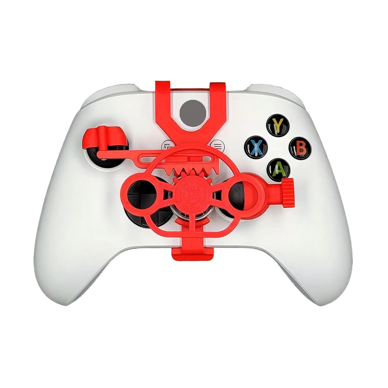 TXW Mini Racing Steering Wheel for Xbox ONE X/S/Elite Game Controller,Racing Games Controller Steering Wheel Attachment Accessory for Xbox ONE (Red)