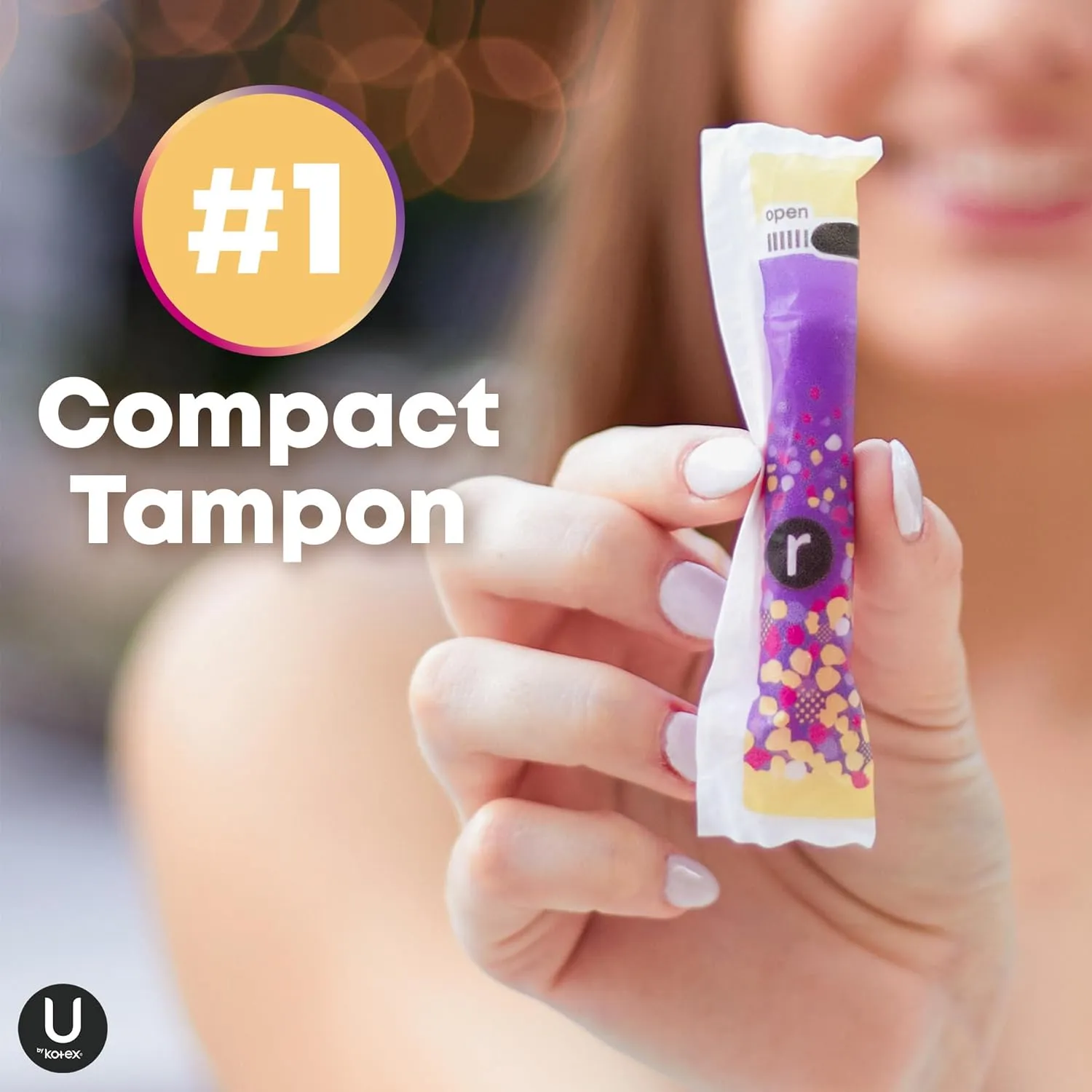 U by Kotex Click Multipack Tampons, Compact, Regular/Super Absorbency, Unscented, 180 Count (6 Packs of 30) (Packaging May Vary)