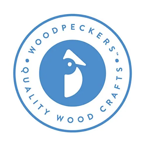 Unfinished Wood Cubes 2-1/2 inch, Pack of 4 Large Wooden Cubes for Wood Blocks Crafts and Decor, by Woodpeckers
