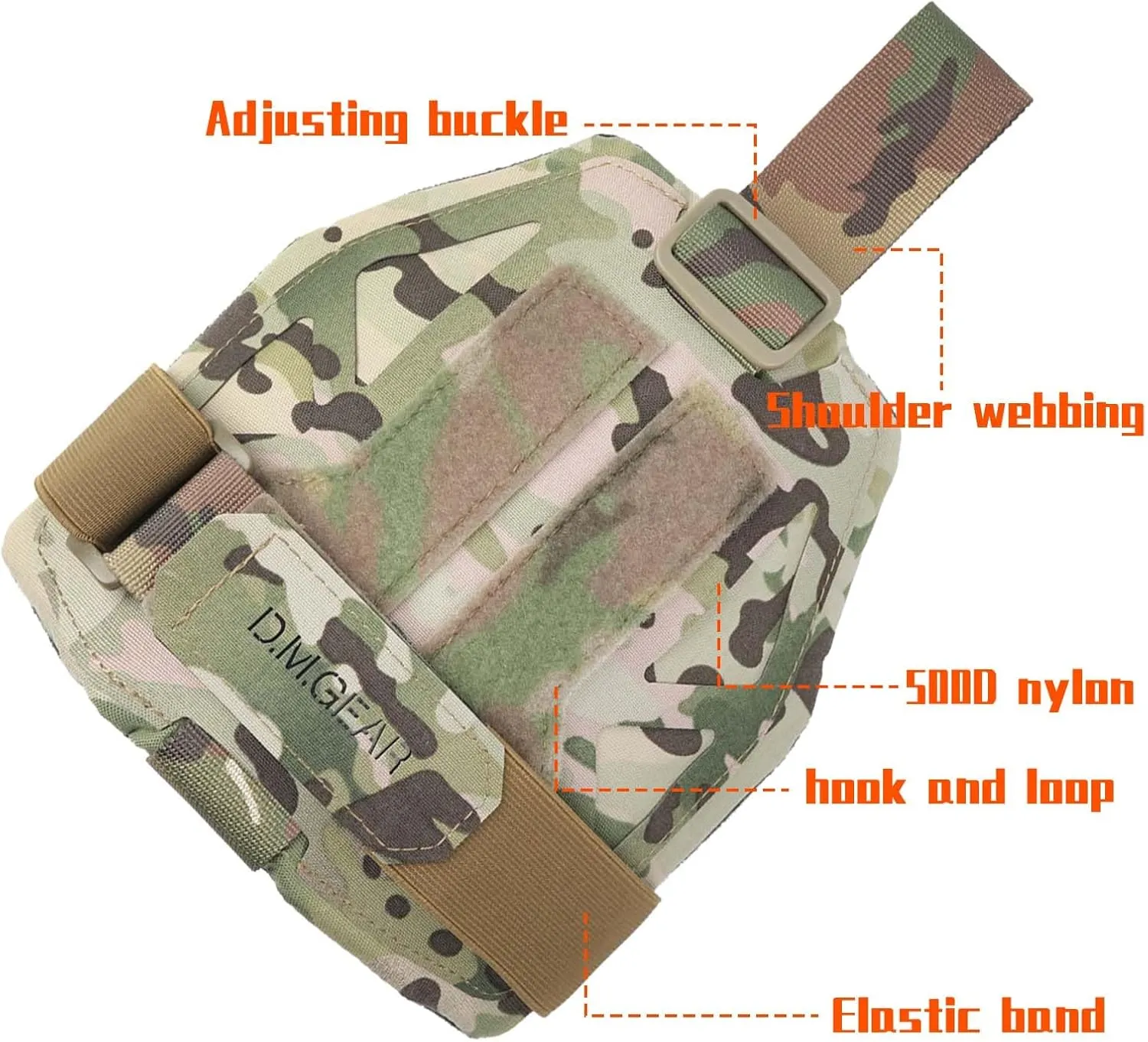 Universal Shoulder Pads Shoulder Armor Tactical Hunting Gear Equipment Vest Accessory Shoulder Protector Molle 500D Nylon,Tactical Body Armor,Shoulder Guard