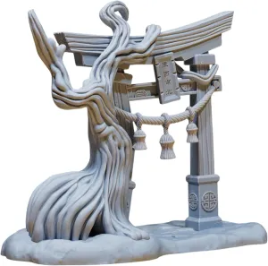 Unpainted DND Eastern Broken Gate Terrain Miniature, Tabletop Gaming Collectible, Fantasy World, Ideal Gift for Dungeon Masters and Collectors - Designed by Epic Miniatures