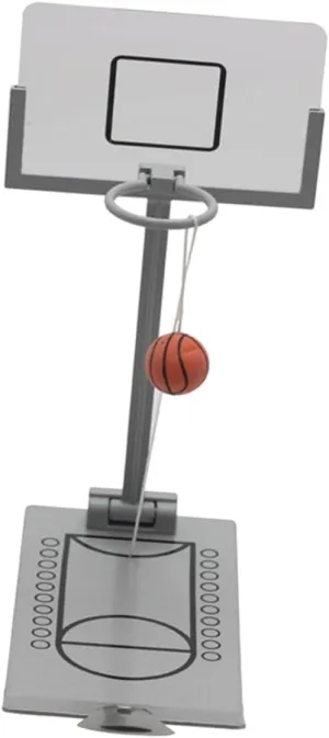 UPKOCH 1pc Desktop Mini Basketball Toy Fun Relief Game Folding Indoor for Boys and Girls Adults for Leisure Family Gatherings Compact Design for