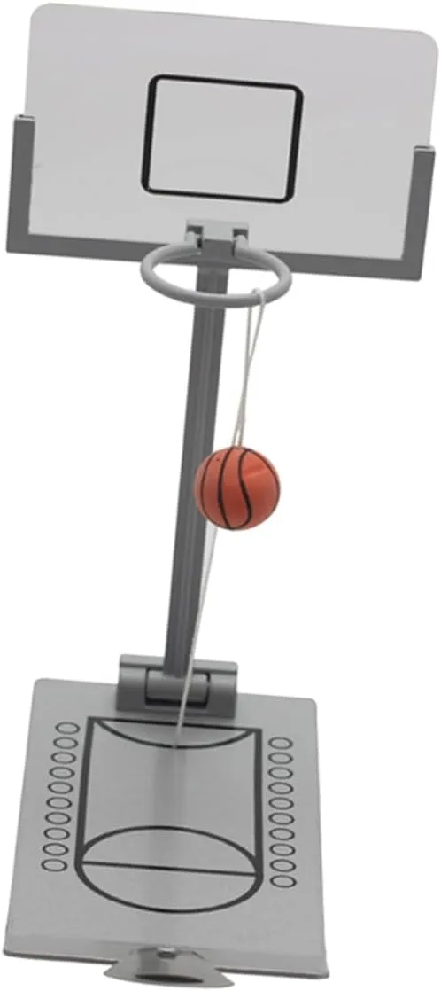 UPKOCH 1pc Desktop Mini Basketball Toy Fun Relief Game Folding Indoor for Boys and Girls Adults for Leisure Family Gatherings Compact Design for