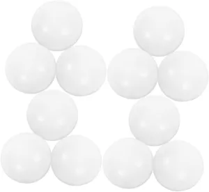 Vaguelly 24pcs Mini Foosball Soccer Blank Table Football Replacement Accessories for Indoor Games Elegant Design for Birthday Parties and Family Fun