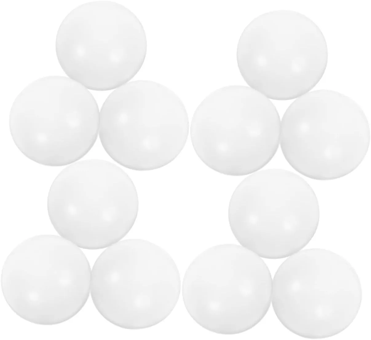Vaguelly 24pcs Mini Foosball Soccer Blank Table Football Replacement Accessories for Indoor Games Elegant Design for Birthday Parties and Family Fun