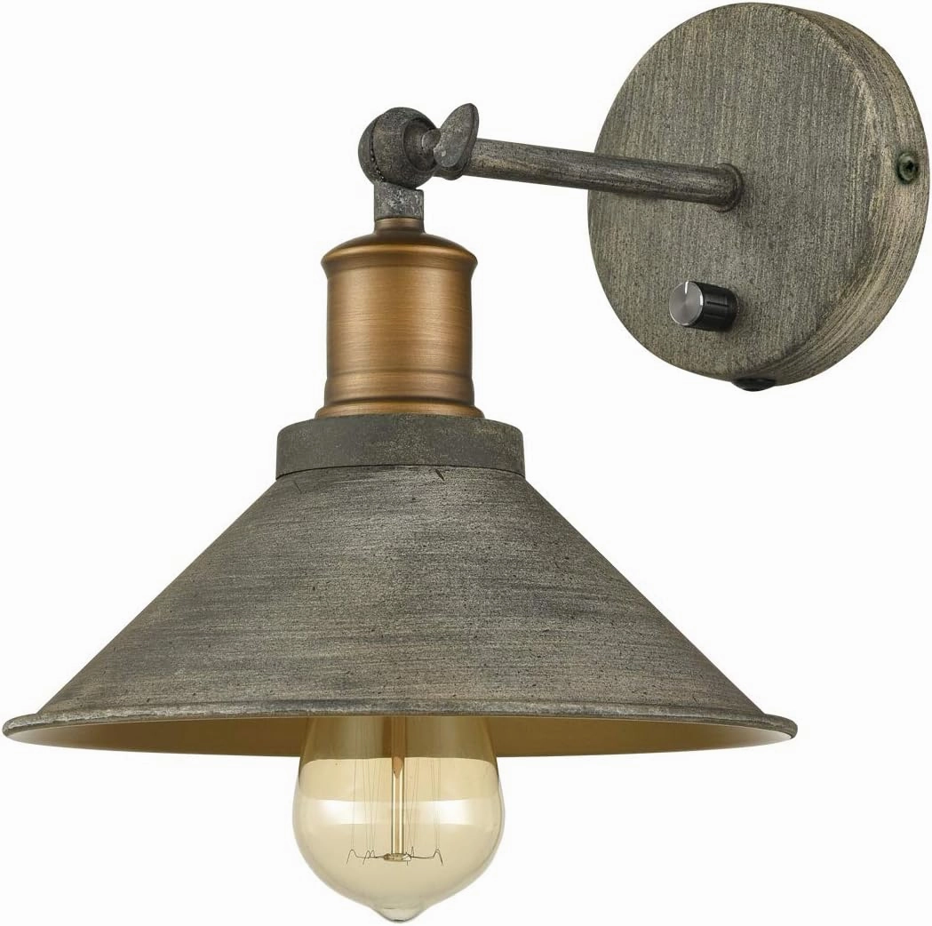 Vintage Farmhouse Wall Sconces Hardwired or Plug-in Bedroom Bath Wall Lamps Set of 2 with on/Off Switch
