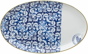 Vista Alegre Christian Lacroix Caribe Oval Platter