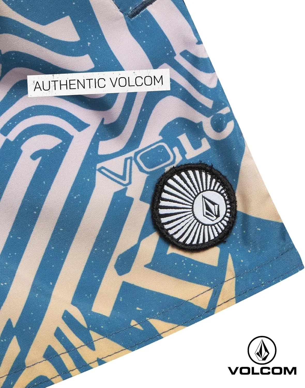Volcom Baby Boys Swim Set - 2 Piece Long Sleeve Swim Shirt Graphic Tees & Board Shorts, Infant Toddler Little Boys Swimsuit