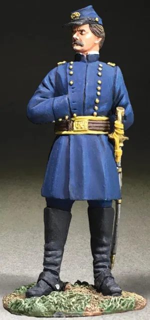W. Britain's American Civil War 31299 Union General George McClellan 1:30 Scale Pewter
