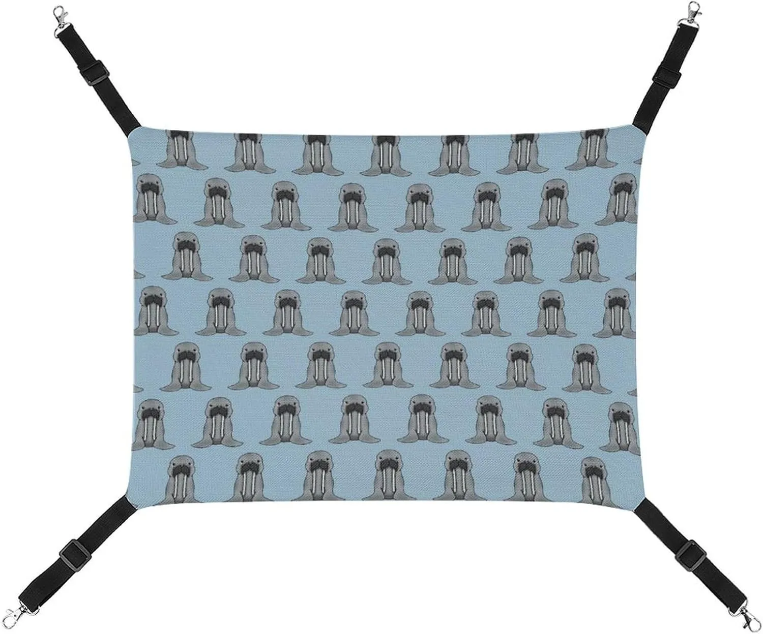Walrus Chibi Hanging Cat Bed Soft Breathable Pet Hammock for Cage Pet Sleeper for Kitten Ferret Puppy Rabbit, style, 20240327