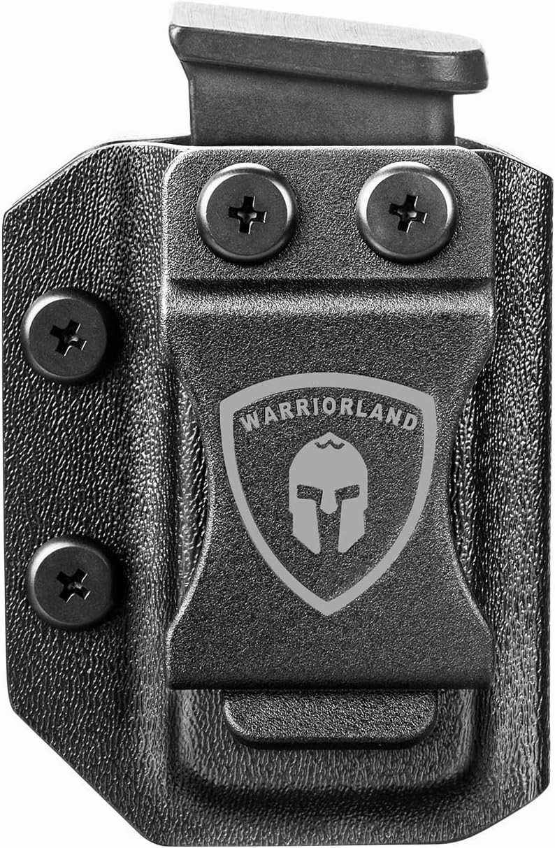 WARRIORLAND Compatible with Glock 43X / G43X MOS Mag Carrier IWB/OWB Magazine Holster 9mm/.40 Stack Fit: G43X / 43X MOS Magazine, Not Fit Glock 43