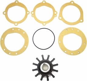 Water Pump Impeller Kit Replaces Sherwood 9959K, 09959K & Johnson 09-701B-1, Onan 132-0317 132-0117, Pleasurecraft R061015, Yamaha YSC-101-03-01,Volvo 835512 3854286, Jabsco 18838-0001-P
