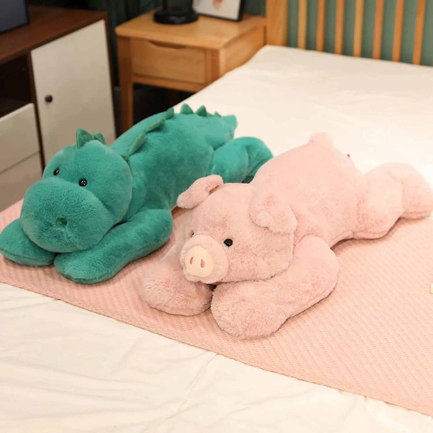 Weighted Stuffed Animals, Weighted Pig Stuffed Animal Toy Cute Pink Pig Plush Pillow Weighted Plush Animals Toy, 11.8"