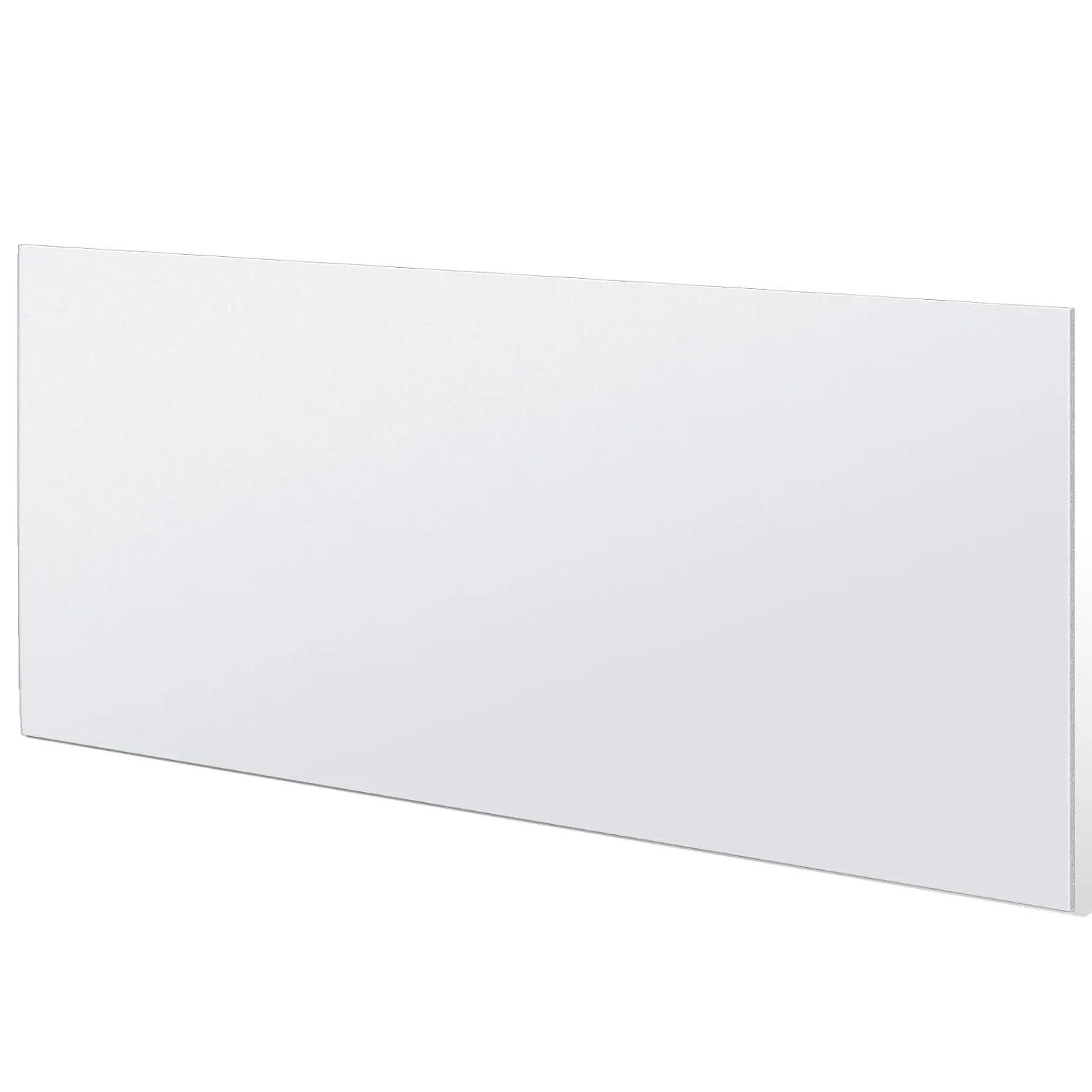 White HDPE Sheet 1/4" Thick, 12" x 36" HDPE Plastic Sheet Polyethylene Board Flexible Solid Plastic Block for DIY Projects Crafts Machining Home