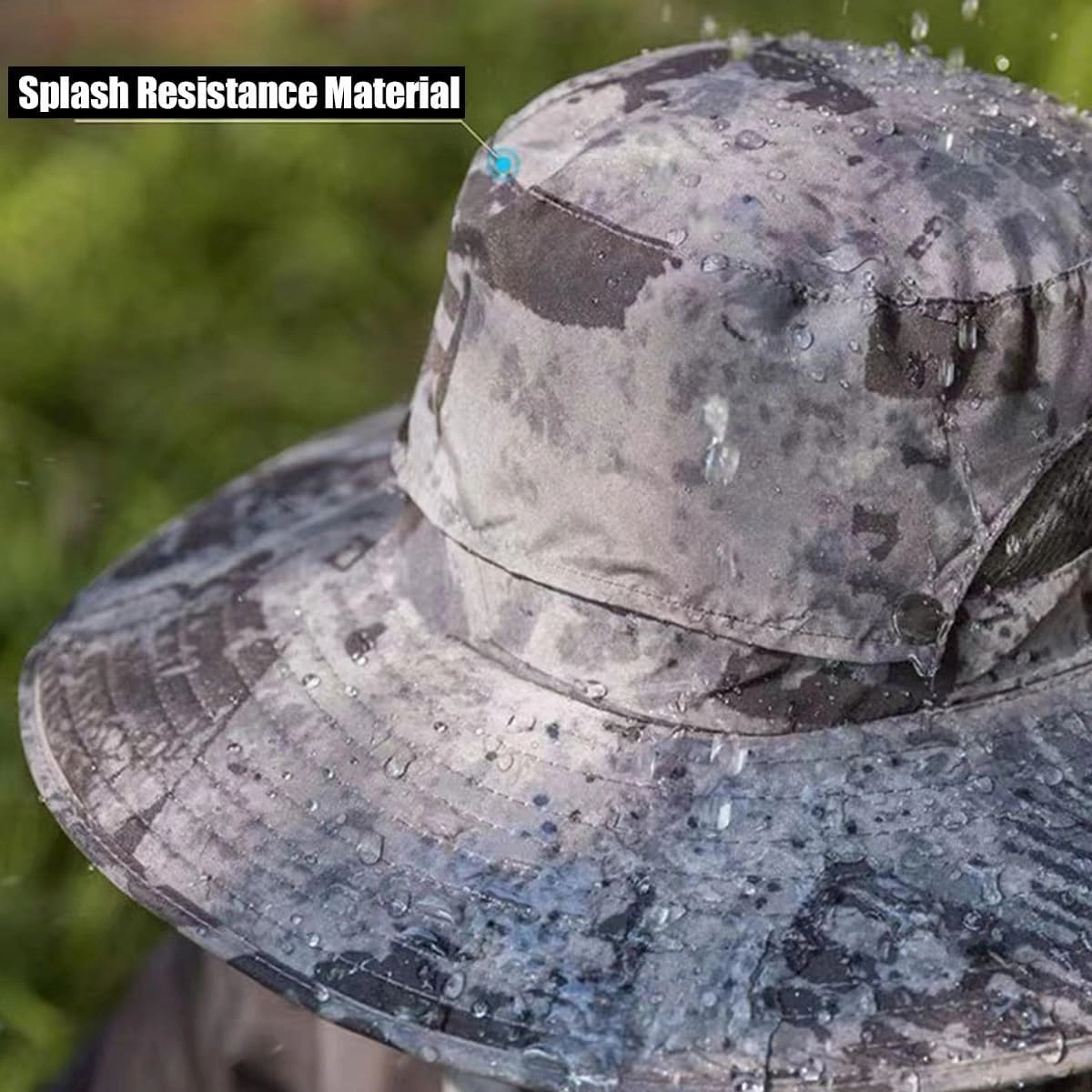 Wide Brim Solar Fan Outdoor Fishing Hat-Solar & USB Charging, Sunscreen Sun Hat with Fan, Solar Fan Hat Upf50 