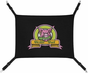 Wild Hog Biting Pickle Hanging Cat Bed Soft Breathable Pet Hammock for Cage Pet Sleeper for Kitten Ferret Puppy Rabbit