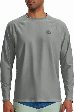 Willit Men's Rash Guard Swim Shirts SPF Water Shirt Long Sleeve UPF 50  Sun Protection Loose Fit Quick Dry
