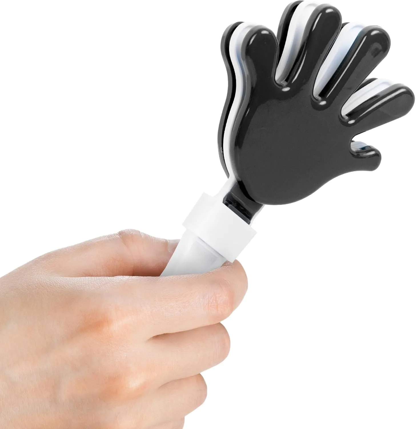Windy City Novelties 12-Pack 7-Inch Mini Hand Clappers - Bulk Noisemakers for Parties, Celebrations, and Events