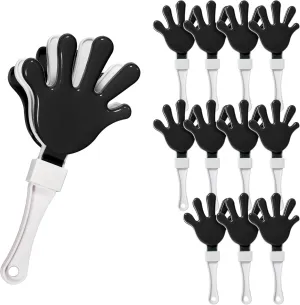 Windy City Novelties 12-Pack 7-Inch Mini Hand Clappers - Bulk Noisemakers for Parties, Celebrations, and Events