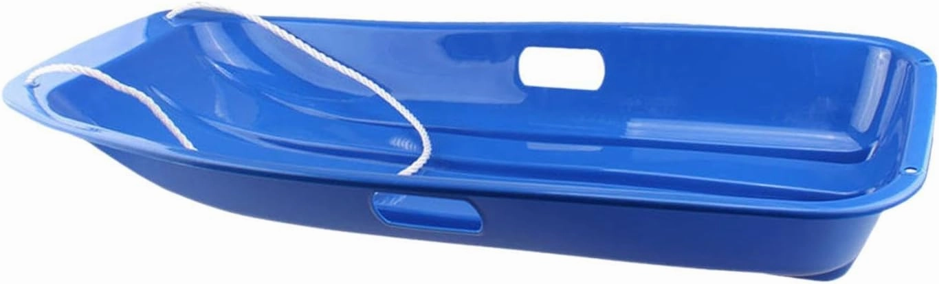 Winter Snow Sled, Toboggan, Portable, Winter Snow Sledding, Downhill Sprinter Sled, Winter Snow Toy for Skiing Outdoor Sports